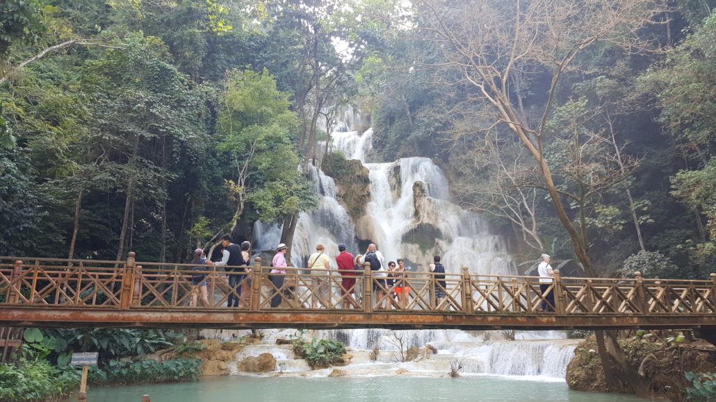 Enjoy a visit to the waterfalls during the year end